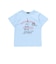 スラブ天竺乗り物スケッチ半袖Tシャツ(80~140cm)