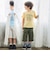 【速乾】ストレッチロゴ刺しゅう6分丈カーゴパンツ(80~150cm)