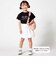 マシェリロゴプリント天竺半袖Tシャツ(100~160cm)