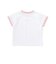 ロゴ刺しゅう半袖リンガーTシャツ+ボーダーリラックスパンツセット(80~90cm)