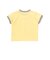 ロゴ刺しゅう半袖リンガーTシャツ+ボーダーリラックスパンツセット(80~90cm)