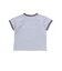 ロゴ刺しゅう半袖リンガーTシャツ+ボーダーリラックスパンツセット(80~90cm)