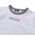 ロゴ刺しゅう半袖リンガーTシャツ+ボーダーリラックスパンツセット(80~90cm)