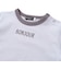ロゴ刺しゅう半袖リンガーTシャツ+ボーダーリラックスパンツセット(80~90cm)