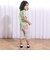 デニムニット&ストレッチツイル前後切り替え6分丈パンツ(80~130cm)