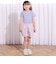 デニム&ツイルバックフリルリボンショートパンツ(90~130cm)