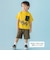 【店舗限定】ブロークンプリントポケット天竺半袖Tシャツ(95～150cm)