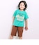 窓からいっぱいパッチ半袖Tシャツ(80~130cm)