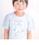 【スラプリ】レーススリーブパッチ付き天竺半袖Tシャツ(80~130cm)