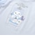 【スラプリ】レーススリーブパッチ付き天竺半袖Tシャツ(80~130cm)