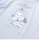 【スラプリ】レーススリーブパッチ付き天竺半袖Tシャツ(80~130cm)