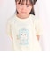 【スラプリ】レーススリーブパッチ付き天竺半袖Tシャツ(80~130cm)