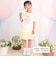 【スラプリ】レーススリーブパッチ付き天竺半袖Tシャツ(80~130cm)