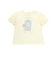 【スラプリ】レーススリーブパッチ付き天竺半袖Tシャツ(80~130cm)