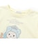 【スラプリ】レーススリーブパッチ付き天竺半袖Tシャツ(80~130cm)