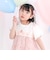 【スラプリ】花柄シフォンレースリボンワンピース(80~130cm)