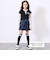 レースアップTシャツ＆レースアームカバーセット(110~150cm)