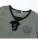 レースアップTシャツ＆レースアームカバーセット(110~150cm)