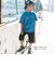 【接触冷感】刺しゅう風ロゴプリントBIGTシャツ(110~160cm)