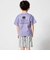 コード刺しゅうロゴ天竺半袖Tシャツ(90~160cm)