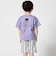コード刺しゅうロゴ天竺半袖Tシャツ(90~160cm)