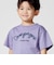 コード刺しゅうロゴ天竺半袖Tシャツ(90~160cm)