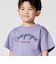 コード刺しゅうロゴ天竺半袖Tシャツ(90~160cm)