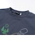 コンパスワッペンアドベンチャーMAPプリント天竺半袖Tシャツ(90~150cm)