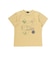 コンパスワッペンアドベンチャーMAPプリント天竺半袖Tシャツ(90~150cm)