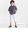【接触冷感】メッシュ切替 ビッグシルエットTシャツ(110~160cm)