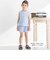 刺しゅう入り花柄ブラウス＋キュロットセット(95~150cm)