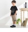 オーガンジーポイントTシャツ(95~160cm)