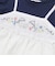 【お揃い】スカラップキャミストライプ&ドビー半袖Tシャツ(80~130cm)