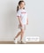 【JALコラボ】VOYAGEボーダーロゴパッチ半袖Tシャツ(100~130cm)