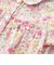 【店舗限定】フラワープリント半袖ギャザーワンピース(95～150cm)