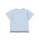 デニムポケット付き電車恐竜刺しゅうレイヤード半袖Tシャツ(80~130cm)