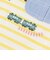 デニムポケット付き電車恐竜刺しゅうレイヤード半袖Tシャツ(80~130cm)
