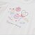 スイーツ刺しゅう肩開き半袖Tシャツ＆スカパンセットアップ(80~130cm)
