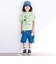 【スララク/吸汗速乾/接触冷感/オーガニックコットン】わくわく男の子半袖Tシャツ(80~130cm)