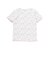 花柄ワッフル半袖Tシャツ+ヒラミニスカパン+ヘアバンドセット(80~90cm)