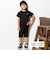 【接触冷感】ヘンリーネックTシャツ＆パンツセット(110~160cm)