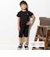 【接触冷感】ヘンリーネックTシャツ＆パンツセット(110~160cm)