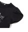 ペタルスリーブ発泡ドットロゴプリントTシャツ(90~160cm)
