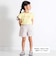ペタルスリーブ発泡ドットロゴプリントTシャツ(90~160cm)