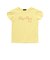 ペタルスリーブ発泡ドットロゴプリントTシャツ(90~160cm)