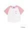 【ディズニーコレクション】キャラクターモチーフラグラン半袖Tシャツ(80~130cm)