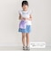 フラワー刺しゅう天竺フリル袖フレアTシャツ(90~150cm)