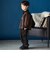 ストライプ長袖ジャケットシャツ(95~150cm)
