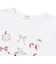 イチゴ刺しゅう裾フリル長袖Tシャツ(80~130cm)