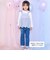 バックリボンストレッチデニムパンツ(80~130cm)